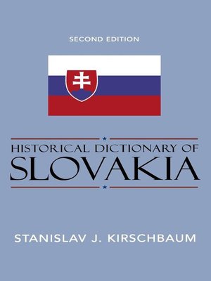 cover image of Historical Dictionary of Slovakia